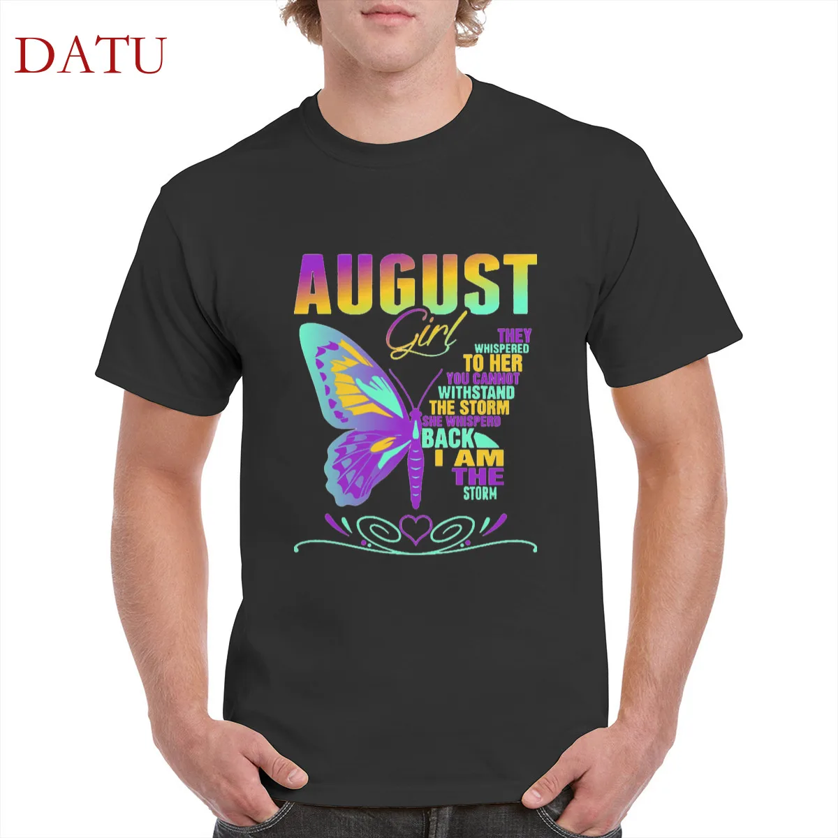 August Girl Storm Withstand print t shirt 100% cotton Color butterfly graphic tshirt gothic punk oversized men/women's T-Shirts
August Girl Storm Withstand print t shirt 100% cotton Color butterfly graphic tshirt gothic punk oversized men/women's T-Shirts