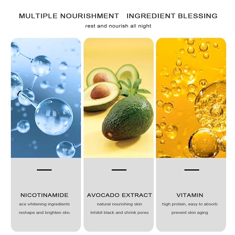 100g Collagen Sleep Mask Night Hydrating Sleep Mask Wash Free Repair Oil-Control Anti-Wrinkle Acne Treatment Shrink Pore
100g Collagen Sleep Mask Night Hydrating Sleep Mask Wash Free Repair Oil-Control Anti-Wrinkle Acne Treatment Shrink Pore