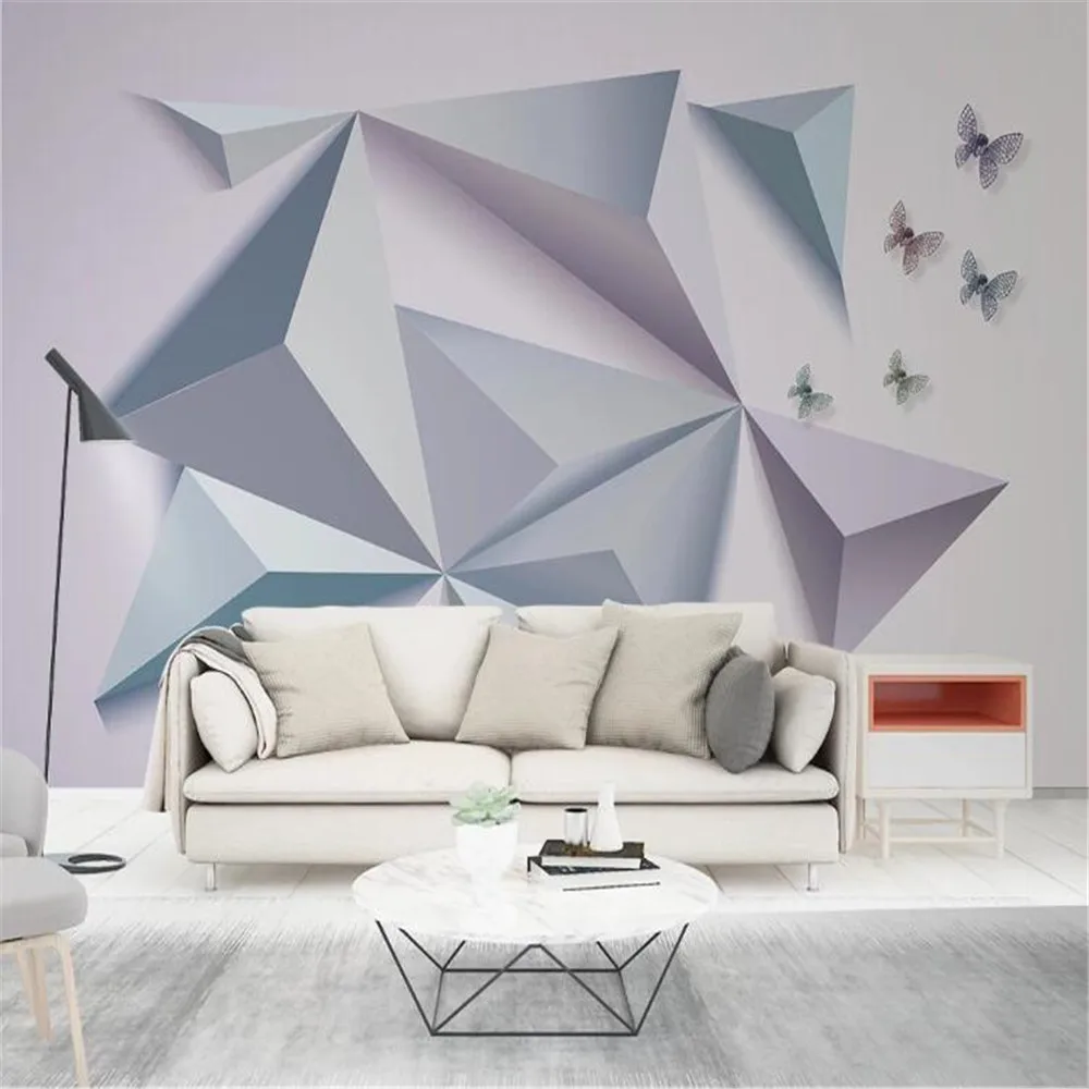 milofi factory custom wallpaper mural 3d butterfly and triangle three-dimensional combination splicing modern TV background wall
milofi factory custom wallpaper mural 3d butterfly and triangle three-dimensional combination splicing modern TV background wall