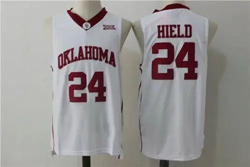 Oklahoma Sooners 24 BUDDY HIELD майки для колледжа баскетбольные командные красные белые рубашки с вышивкой
Oklahoma Sooners 24 BUDDY HIELD майки для колледжа баскетбольные командные красные белые рубашки с вышивкой