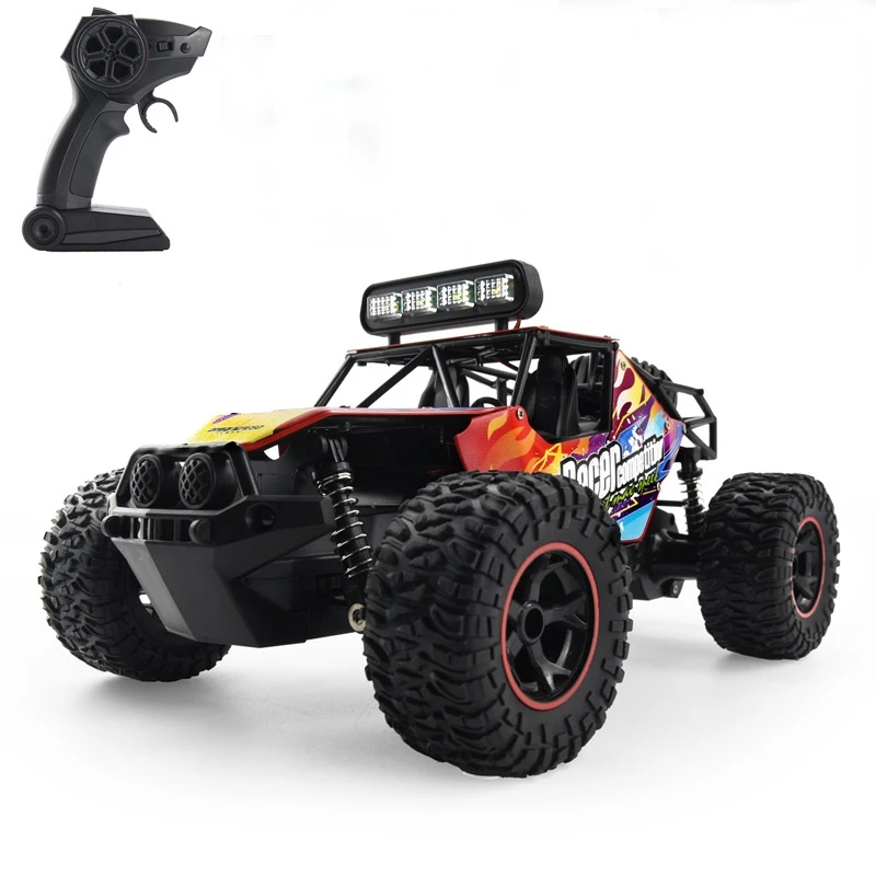 RC Car 1/16 High-speed Off-road Vehicle 1:16 Remote Control Crawl Alloy Truck with Lights and Throttle Toys for Children
RC Car 1/16 High-speed Off-road Vehicle 1:16 Remote Control Crawl Alloy Truck with Lights and Throttle Toys for Children