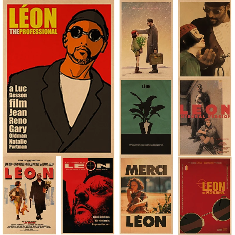 Buy3Get 4 Leon The Professional Poster Classic Antique Vintage Movie Poster Retro Nostalgia Kraft Paper Wall Stickers Home Decor
Buy3Get 4 Leon The Professional Poster Classic Antique Vintage Movie Poster Retro Nostalgia Kraft Paper Wall Stickers Home Decor