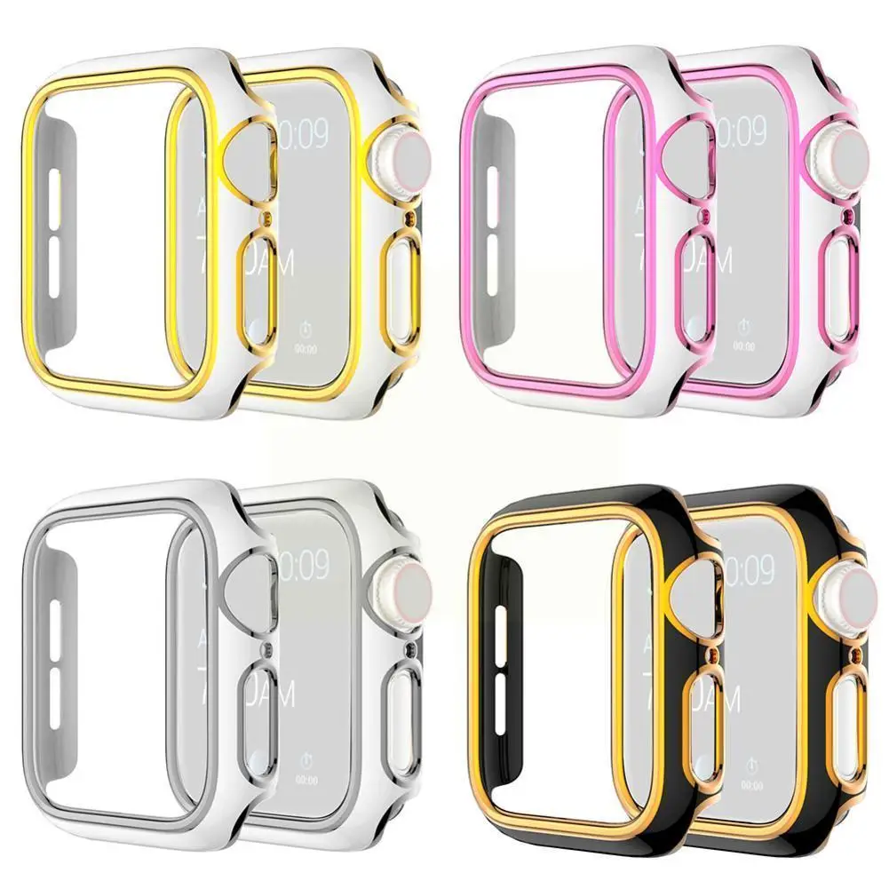 Защитный чехол для часов Apple Watch серии 6/ 5/4 /3/2/1 SE, двухцветный защитный чехол с подвесной скульптурой и покрытием V1O3
Защитный чехол для часов Apple Watch серии 6/ 5/4 /3/2/1 SE, двухцветный защитный чехол с подвесной скульптурой и покрытием V1O3