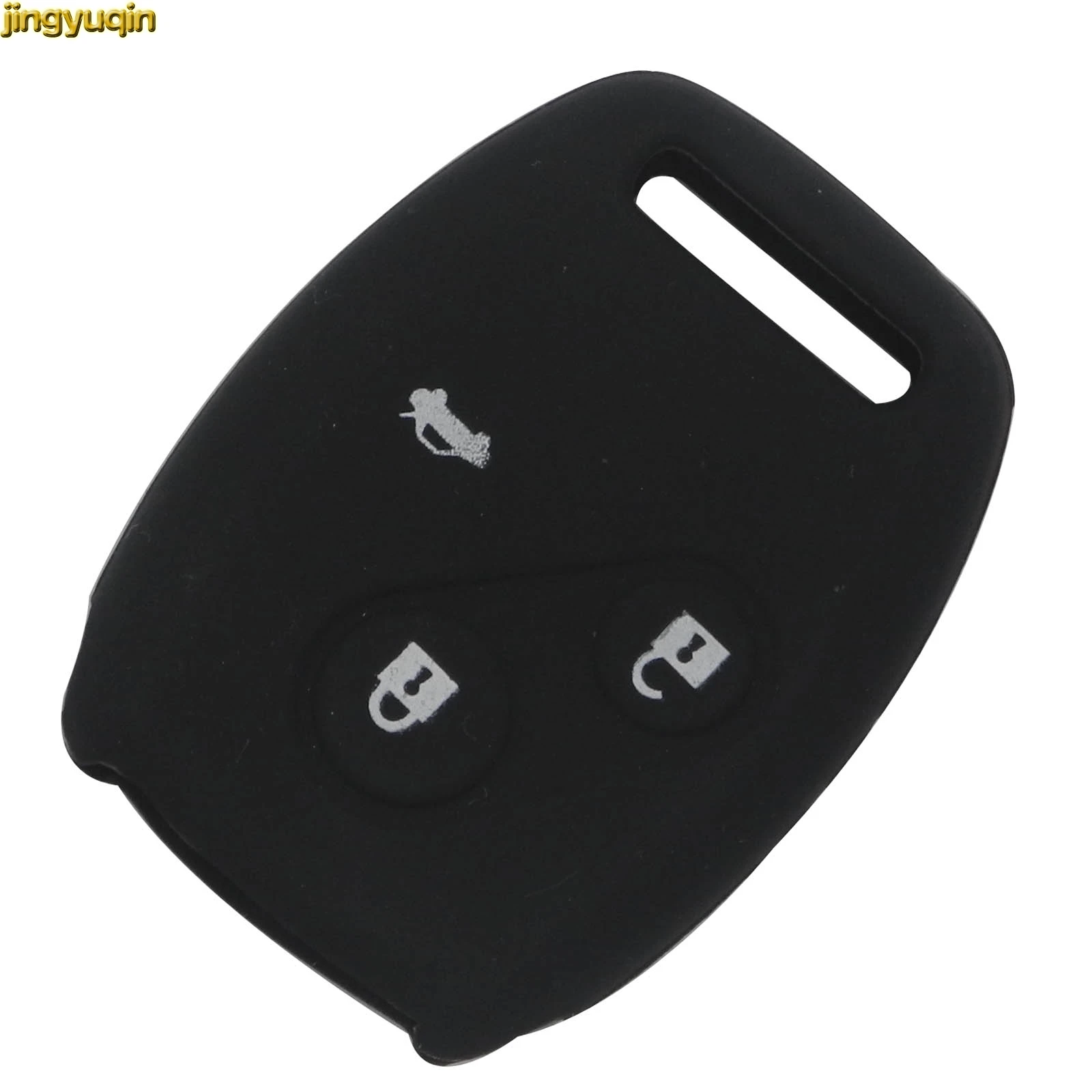 Jingyuqin силиконовый чехол для ключа автомобиля Honda 2003 2007 2008 2009 CRV Accord CR V Civic 2006 2011 2017