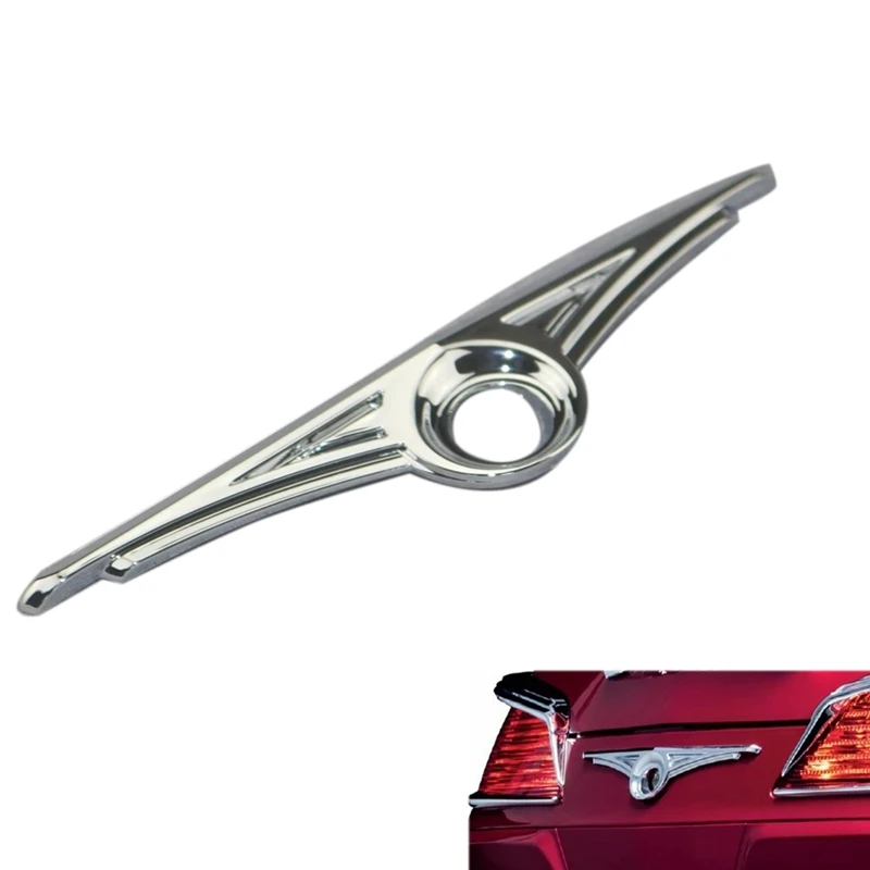 Декоративный чехол для заднего замка мотоцикла HONDA Goldwing GL1800 2001-2017, хромированный АБС-пластик
Декоративный чехол для заднего замка мотоцикла HONDA Goldwing GL1800 2001-2017, хромированный АБС-пластик