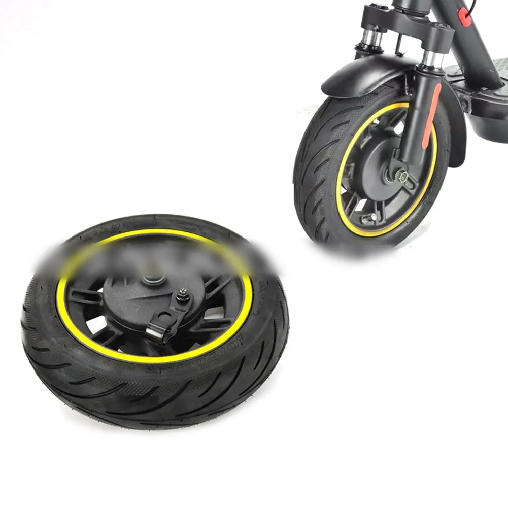 10 Inch Front Wheel Hub With Vacuum Tubeless Tyre 60/70-6.5 For Ninebot Max G30 Durable Rubber Electric Sctooer Accessories
10 Inch Front Wheel Hub With Vacuum Tubeless Tyre 60/70-6.5 For Ninebot Max G30 Durable Rubber Electric Sctooer Accessories