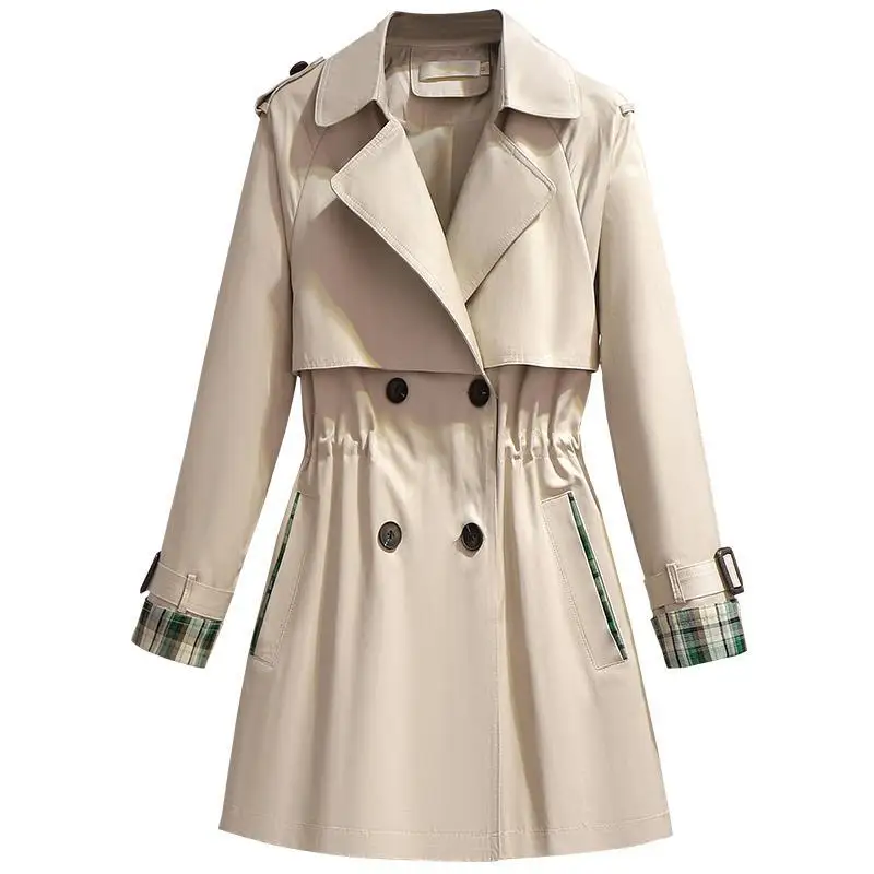 Spring Autumn Women's Windbreaker Jacket Coats Female Double Breasted Coat Fashion Outerwear Female Red Elegant Slim Jackets
Spring Autumn Women's Windbreaker Jacket Coats Female Double Breasted Coat Fashion Outerwear Female Red Elegant Slim Jackets