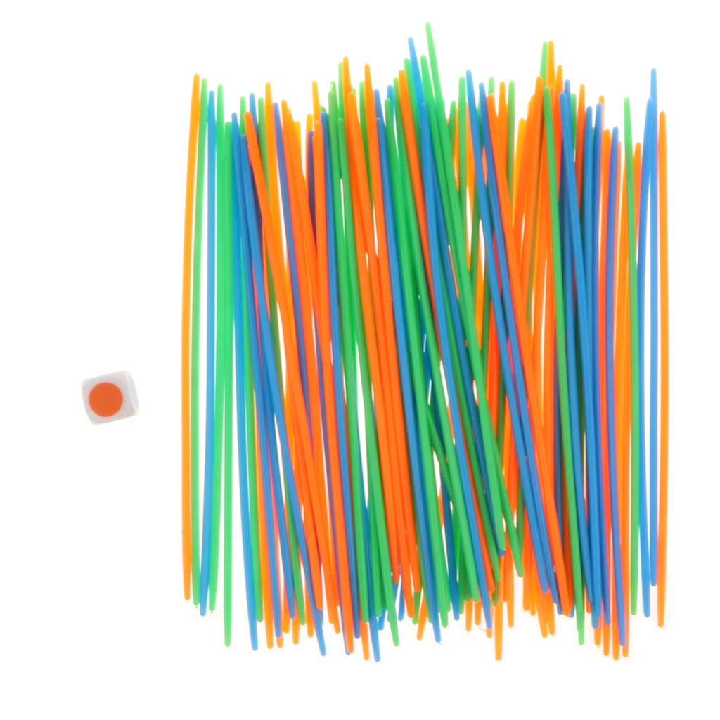 100 Pieces Plastic Classic Colored Pickup Sticks Game Party Favors Kids Children Educational Toy
100 Pieces Plastic Classic Colored Pickup Sticks Game Party Favors Kids Children Educational Toy