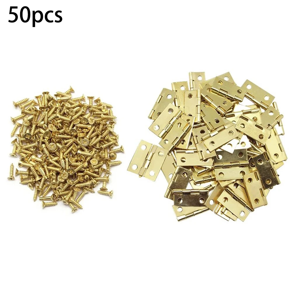 50PCS Mini Cabinet Drawer Butt Hinges Connectors With Replacement Screws 6-point Hinge Rounded Corners Antique Green Bronze Iron
50PCS Mini Cabinet Drawer Butt Hinges Connectors With Replacement Screws 6-point Hinge Rounded Corners Antique Green Bronze Iron