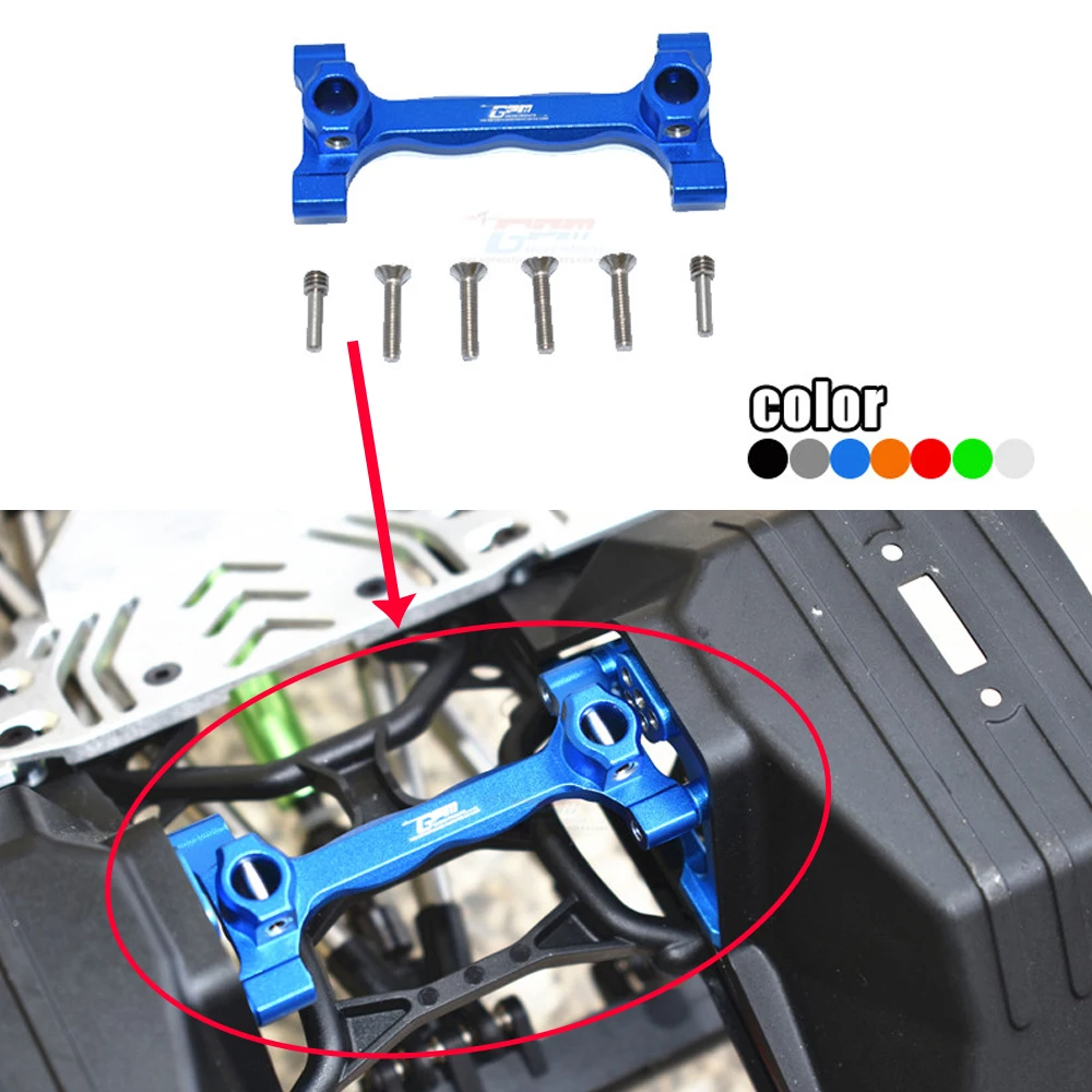 GPM Metal aluminum alloy Rear body keel support frame #AXI231014 for 1/10 AXIAL SCX10 III Wrangler JEEP AXI03007 Crawler Cars 
GPM Metal aluminum alloy Rear body keel support frame #AXI231014 for 1/10 AXIAL SCX10 III Wrangler JEEP AXI03007 Crawler Cars