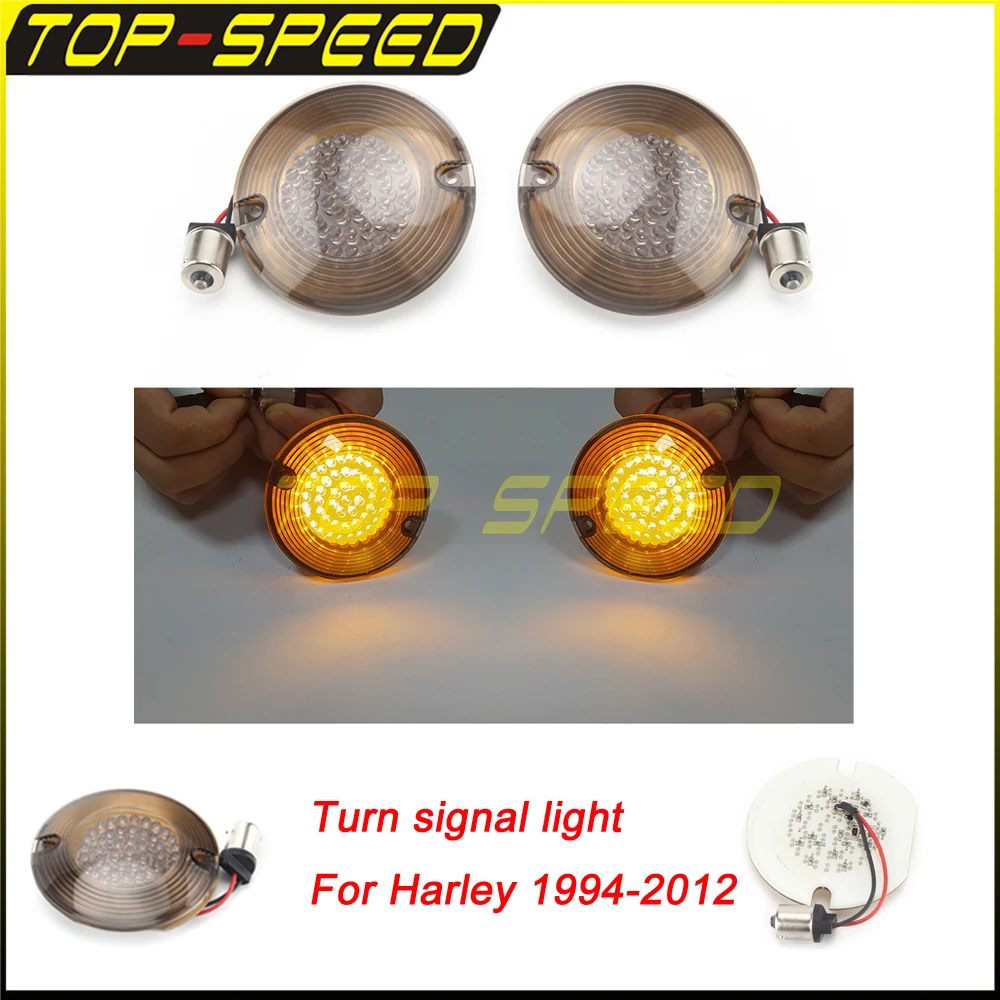 Motorcycles Yellow 3 1/4" Flat 1156 Cornering Lamp Turn Signal Light LED Inserts For Harley Electra Glide Road King Softail
Motorcycles Yellow 3 1/4" Flat 1156 Cornering Lamp Turn Signal Light LED Inserts For Harley Electra Glide Road King Softail