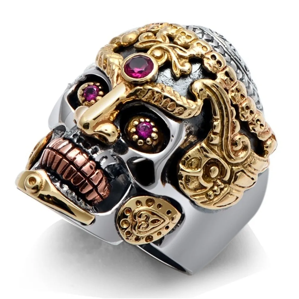 Punk Skull Vintage Tiger Ring For Men Steampunk Retro Stainless Steel Rings Gothic Male Jewelry Hip Hop Dropshipping
Punk Skull Vintage Tiger Ring For Men Steampunk Retro Stainless Steel Rings Gothic Male Jewelry Hip Hop Dropshipping