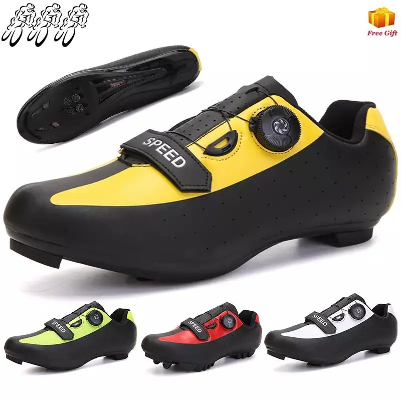 Fashion Black Road Cycling Shoes Men Mountain Bike Sneakers SPD Outdoor Sport Self-Locking Bicycle Shoes Man zapatillas ciclismo
Fashion Black Road Cycling Shoes Men Mountain Bike Sneakers SPD Outdoor Sport Self-Locking Bicycle Shoes Man zapatillas ciclismo