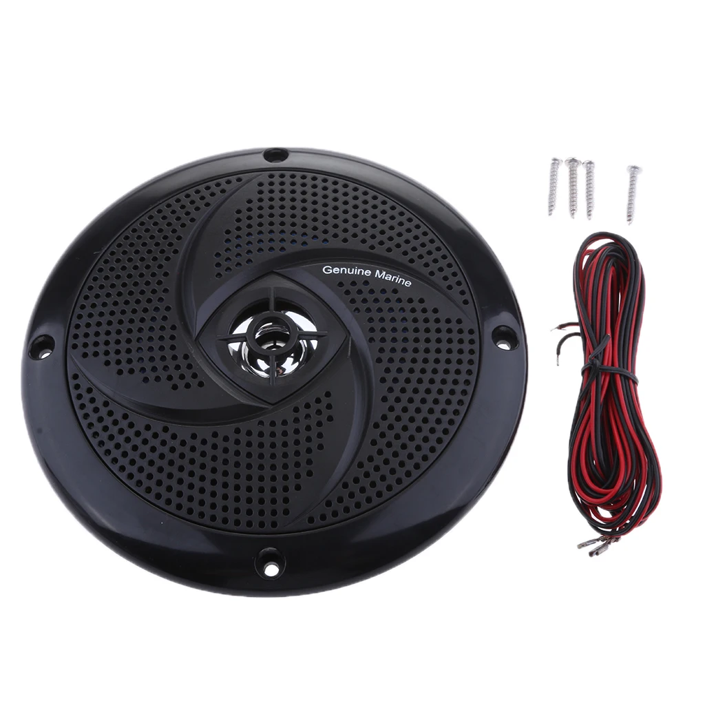 6.5 Inch 60W Marine/RV/Car Waterproof Speakers For r Boat ATV UTV RZR Golf Carts Truck Jeep Black 90dB Music Speaker
6.5 Inch 60W Marine/RV/Car Waterproof Speakers For r Boat ATV UTV RZR Golf Carts Truck Jeep Black 90dB Music Speaker
