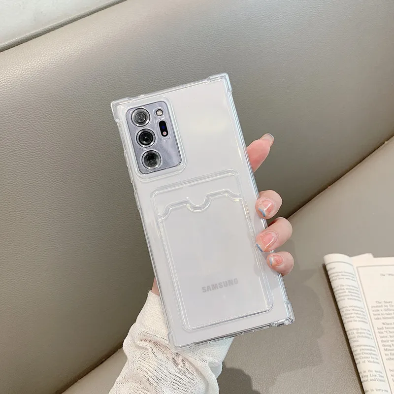 ultrathin Transparent Silicone Case For Samsung A52 A72 A82 A32 A42 A12 5G A22 A32 4G S20 S21 Card Holder Shockproof Soft Cover
ultrathin Transparent Silicone Case For Samsung A52 A72 A82 A32 A42 A12 5G A22 A32 4G S20 S21 Card Holder Shockproof Soft Cover
