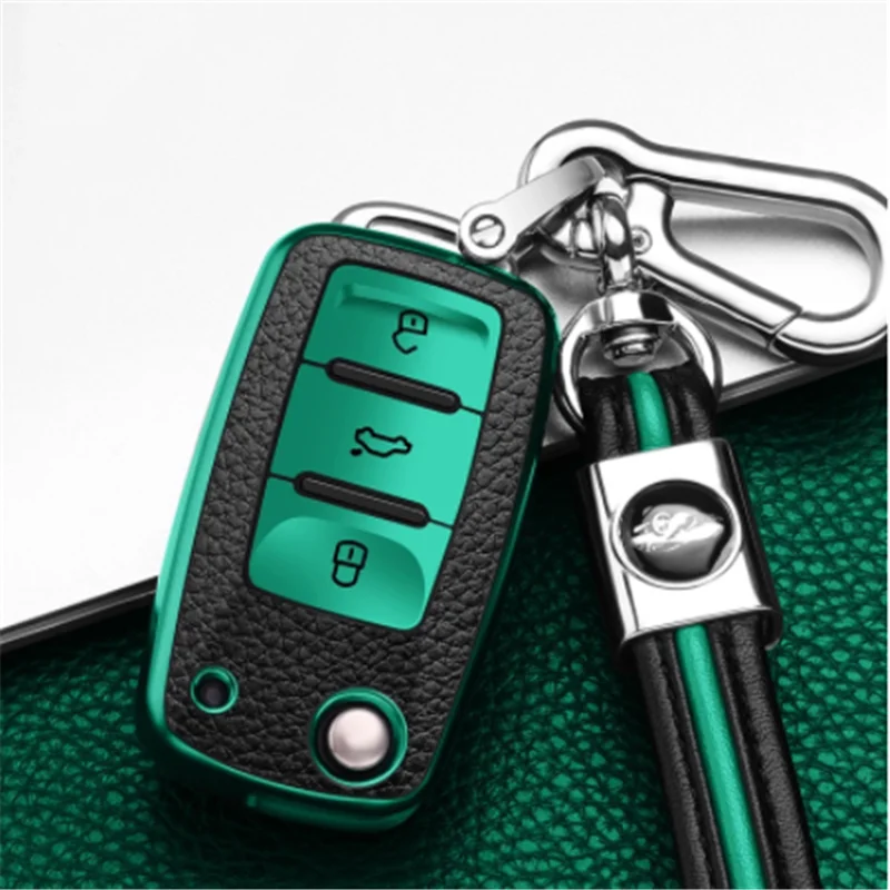 TPU Leather Car Key Case For Volkswagen VW Jetta Golf Passat Beetle Skoda Seat Polo B5 Folding Car Remote Key Key Shell
TPU Leather Car Key Case For Volkswagen VW Jetta Golf Passat Beetle Skoda Seat Polo B5 Folding Car Remote Key Key Shell