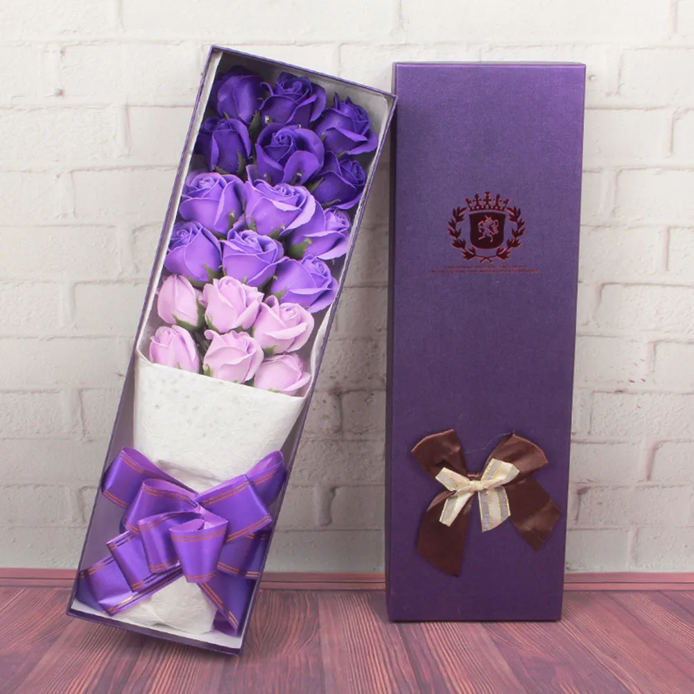 Artificial Rose Bouquet Simulation Rose Modeling Soap Flower Handmade RoseFlower For Christmas Birthday Wedding Home Decoration
Artificial Rose Bouquet Simulation Rose Modeling Soap Flower Handmade RoseFlower For Christmas Birthday Wedding Home Decoration