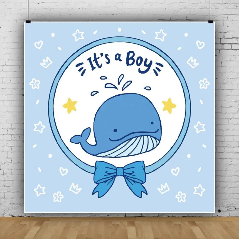 Cartoon Ocean Animal Dolphin It 'S A Boy Photographic Backgrounds Star Bow Crown Baby Shower Photo Backdrops Photo Studio Vinyl
Cartoon Ocean Animal Dolphin It 'S A Boy Photographic Backgrounds Star Bow Crown Baby Shower Photo Backdrops Photo Studio Vinyl