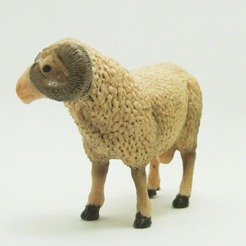 Simulation of Wild Animal Sheep Model PVC Toy Forest Wild Animal Decoration Children Educational Gift
Simulation of Wild Animal Sheep Model PVC Toy Forest Wild Animal Decoration Children Educational Gift
