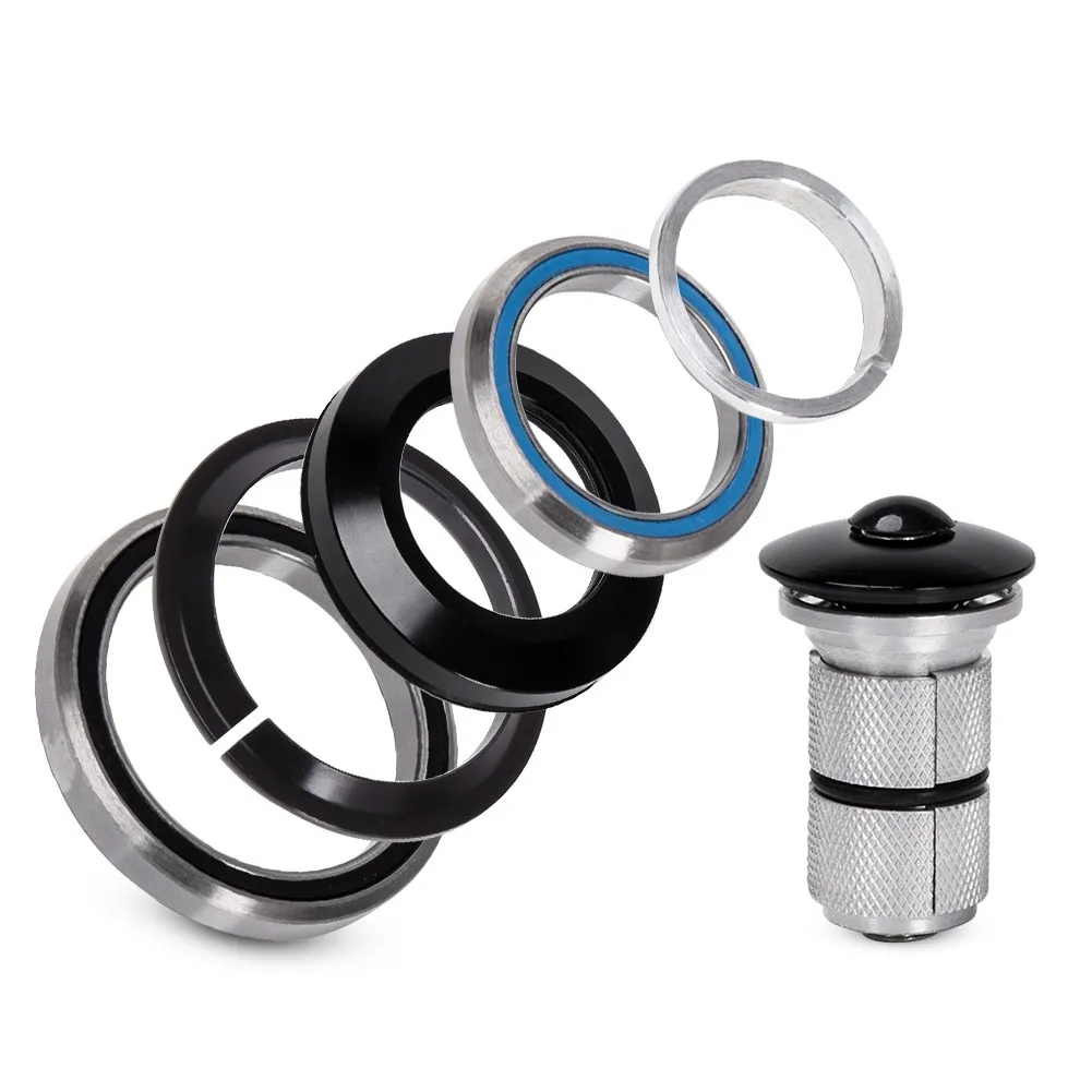 42/41.8-52mm Bike Bearings Taper Headset Straight/Tapered Tube For 28.6mm Fork Aluminum Alloy Cycling Bicycle Accessories
42/41.8-52mm Bike Bearings Taper Headset Straight/Tapered Tube For 28.6mm Fork Aluminum Alloy Cycling Bicycle Accessories