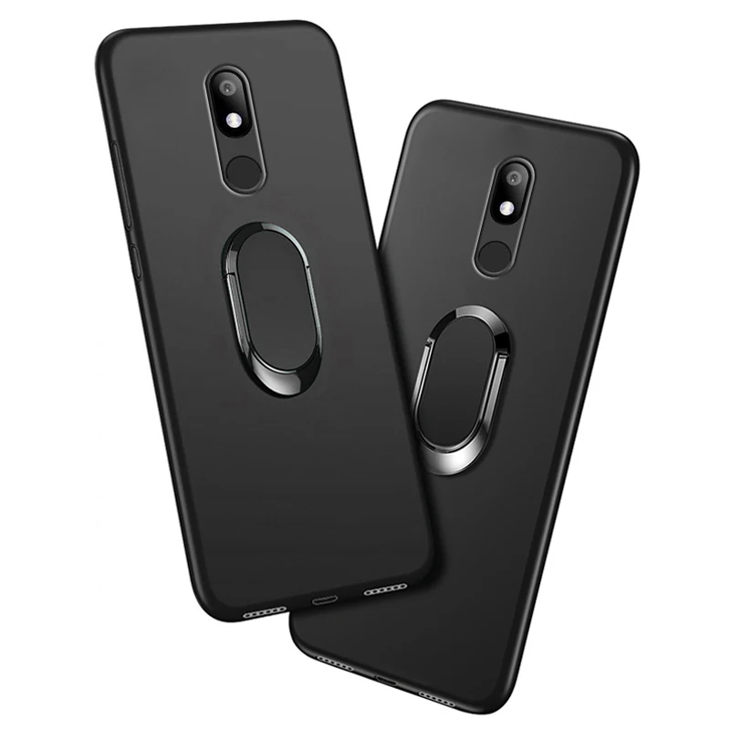 Cover For Nokia 3.2 Case 6.26 Inch Nokia3.2 Black Red Blue Classic Finger Ring 360 Degree Rotation Soft Silicon
Cover For Nokia 3.2 Case 6.26 Inch Nokia3.2 Black Red Blue Classic Finger Ring 360 Degree Rotation Soft Silicon