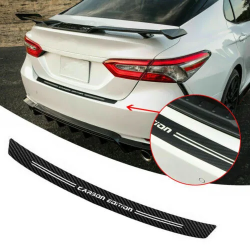 1*Carbon Fiber Rear Bumper Strip Sticker Accessories 4D Carbon Fiber Film Car Trunk Guard Plate Sticker Moulding Trim
1*Carbon Fiber Rear Bumper Strip Sticker Accessories 4D Carbon Fiber Film Car Trunk Guard Plate Sticker Moulding Trim