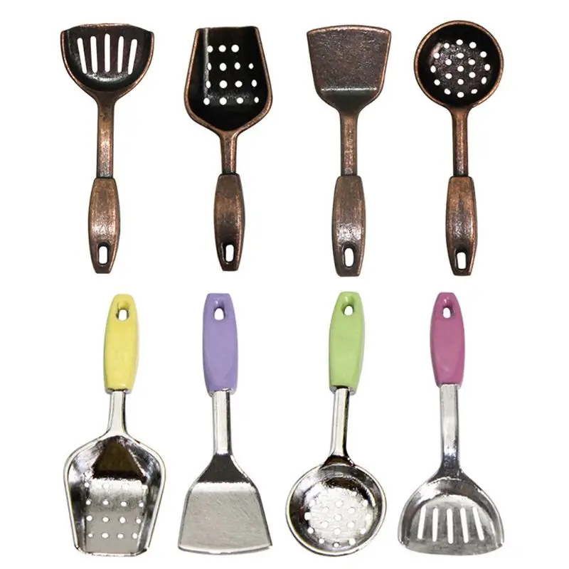 Mini Alloy Cooking Kitchen Tool 1:12 Dollhouse Miniature Spoon Shovel Cookware Y4QA
Mini Alloy Cooking Kitchen Tool 1:12 Dollhouse Miniature Spoon Shovel Cookware Y4QA