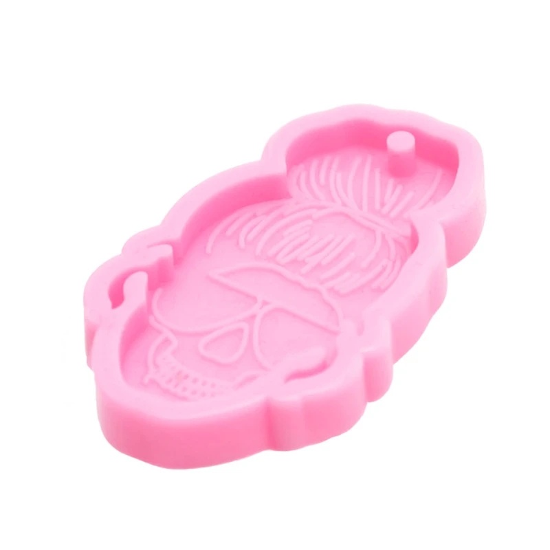 Skull Men Women Style Keychain Epoxy Resin Mold Earrings Pendants Silicone Mould KX4C
Skull Men Women Style Keychain Epoxy Resin Mold Earrings Pendants Silicone Mould KX4C