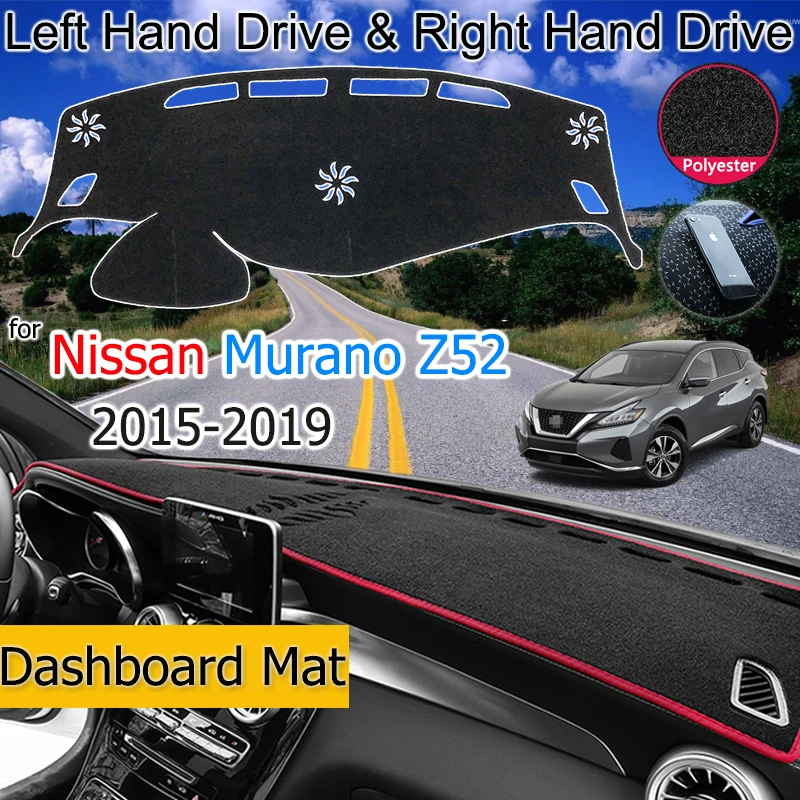 Противоскользящий коврик для Nissan Murano Z52 2015-2019, накладка на приборную панель, солнцезащитный козырек, защитный коврик, автомобильные аксессу...
Противоскользящий коврик для Nissan Murano Z52 2015-2019, накладка на приборную панель, солнцезащитный козырек, защитный коврик, автомобильные аксессу...