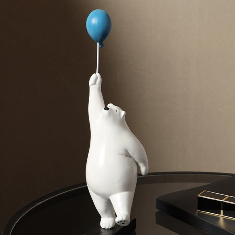 Polar bear living room wine cabinet porch home room resin ornaments cute cute decorations
Polar bear living room wine cabinet porch home room resin ornaments cute cute decorations