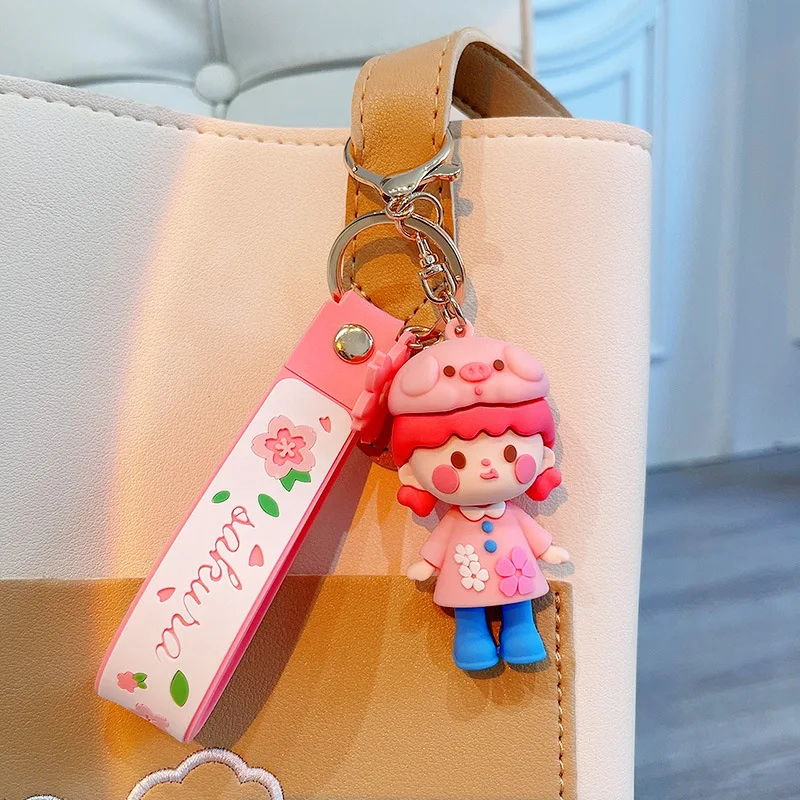 New Sakura Girl Keychain Pendant Cute Cartoon Doll Bag Ornament Creative Car Key Chain
New Sakura Girl Keychain Pendant Cute Cartoon Doll Bag Ornament Creative Car Key Chain