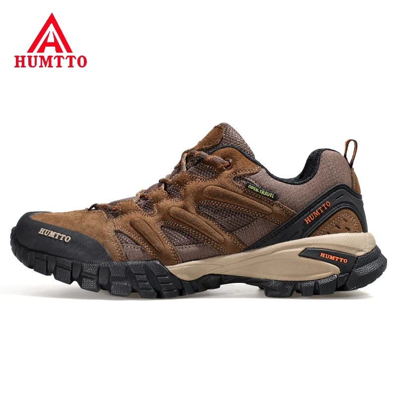 Мужские походные ботинки HUMTTO из натуральной кожи цвета на выбор|Походная обувь| |