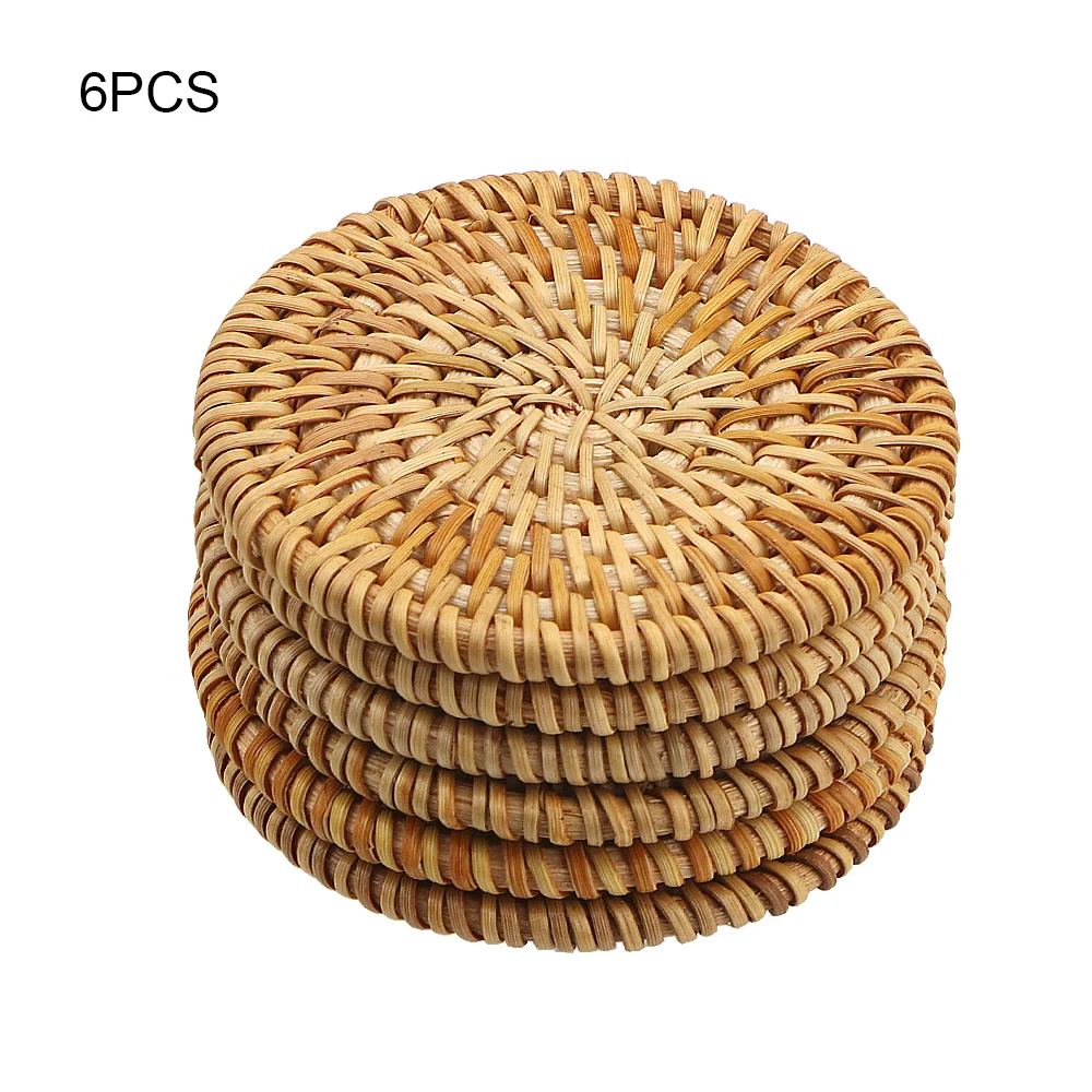 6Pcs/Set Round Kitchen Table Mats Coasters Set Insulation Mats Tableware Placemat For Kung Fu Tea Accessories
6Pcs/Set Round Kitchen Table Mats Coasters Set Insulation Mats Tableware Placemat For Kung Fu Tea Accessories