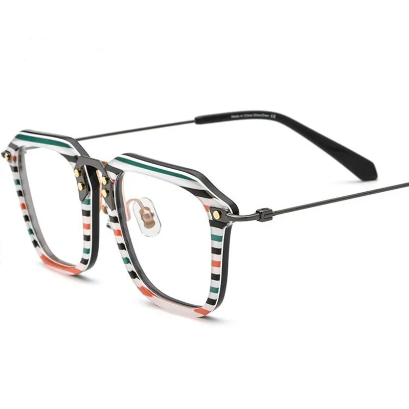 Brand Designer Acetate Titanium Glasses Frame Men Women Handmade Large Eyeglasses Super Light Myopia High Quality Spectacles
Brand Designer Acetate Titanium Glasses Frame Men Women Handmade Large Eyeglasses Super Light Myopia High Quality Spectacles