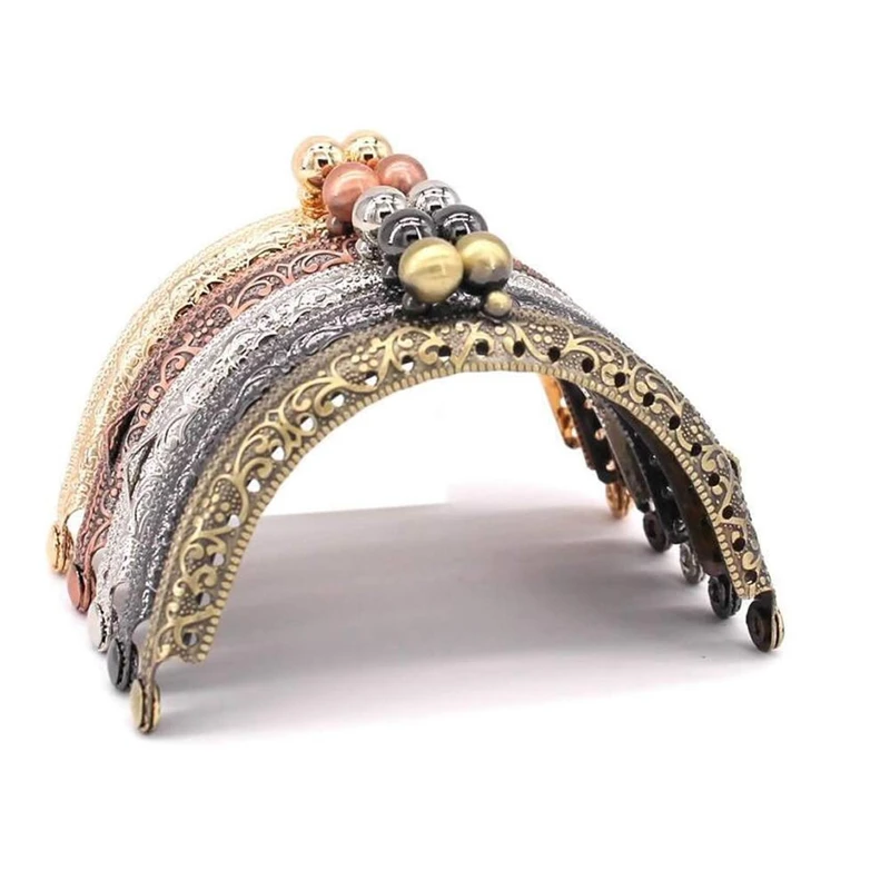 5-Piece Metal Wallet Frame Kiss Clasp Lock DIY Coin Bag Hand Sewing Craftsmanship,3.3 Inch/8.5cm
5-Piece Metal Wallet Frame Kiss Clasp Lock DIY Coin Bag Hand Sewing Craftsmanship,3.3 Inch/8.5cm