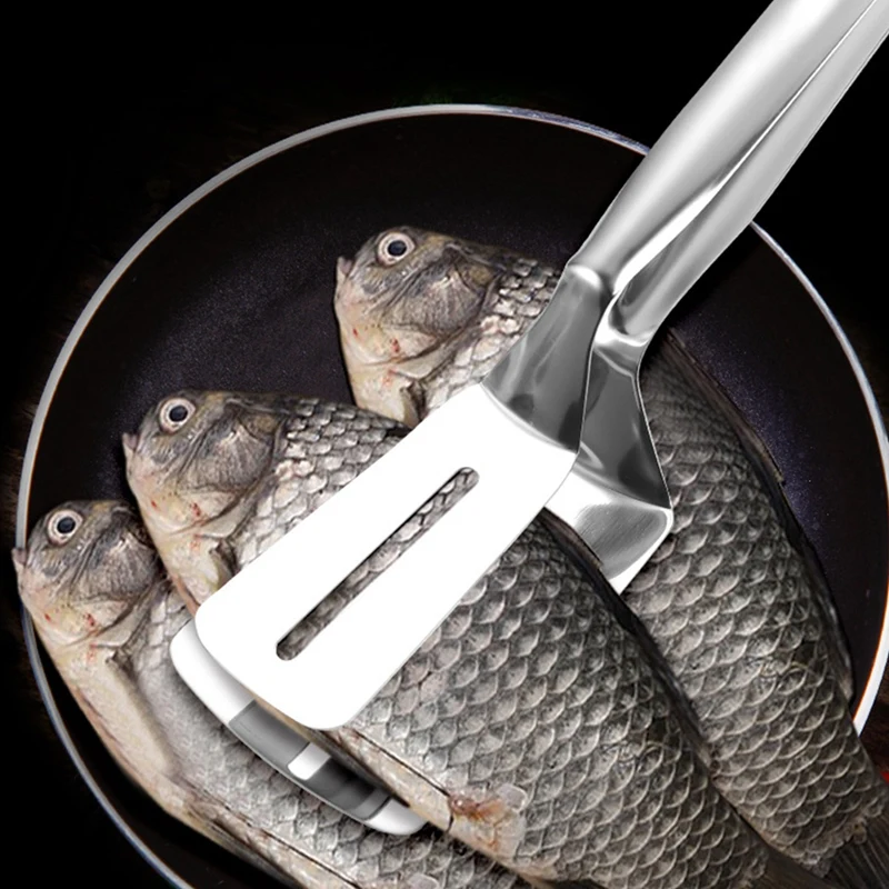 Steak Clip Kitchen Food Clip Multi-Function Fried Fish Clip Spatula Clip Stainless Steel Pancake Clip, 2PCS
Steak Clip Kitchen Food Clip Multi-Function Fried Fish Clip Spatula Clip Stainless Steel Pancake Clip, 2PCS
