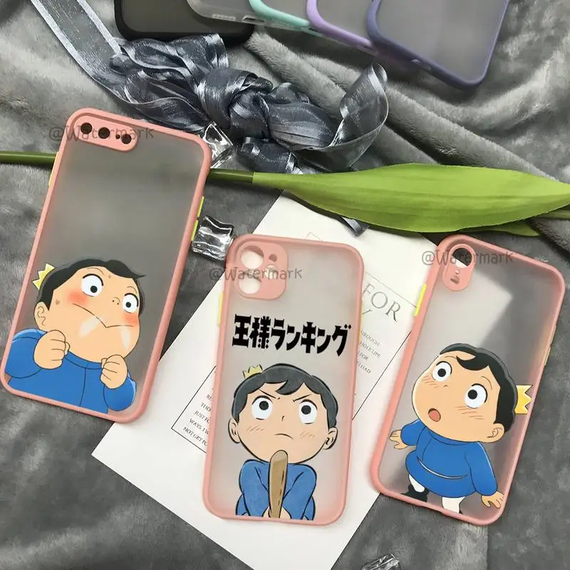 Ousama Ranking Of King Phone Case For IPhone 13 12 11 Pro Xs Max X Xr 8 7 Plus Pink Matte Translucent Coque
Ousama Ranking Of King Phone Case For IPhone 13 12 11 Pro Xs Max X Xr 8 7 Plus Pink Matte Translucent Coque