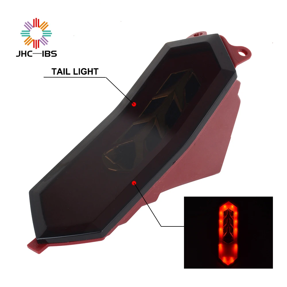 Motorcycle Integrated LED Rear Tail Light Turn Signal Brake Light For YAMAHA YZFR6 R6 2017-2019 YZFR1 R1 YZFR1M YZFR1S 2015-2019
Motorcycle Integrated LED Rear Tail Light Turn Signal Brake Light For YAMAHA YZFR6 R6 2017-2019 YZFR1 R1 YZFR1M YZFR1S 2015-2019