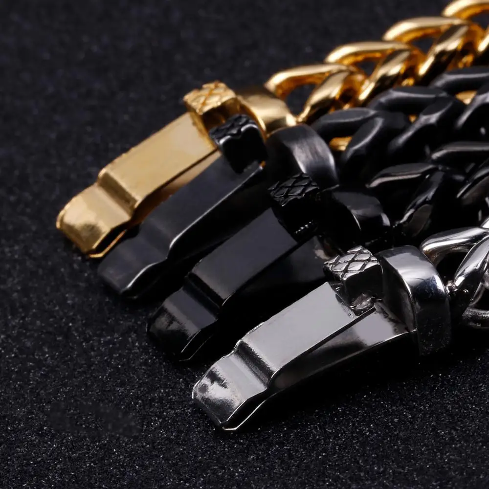 8MM Width Men Bracelets Retro Fish Chain Jewelry Personality 316L Stainless Steel Mens Friendship Hip hop Bracelets
8MM Width Men Bracelets Retro Fish Chain Jewelry Personality 316L Stainless Steel Mens Friendship Hip hop Bracelets