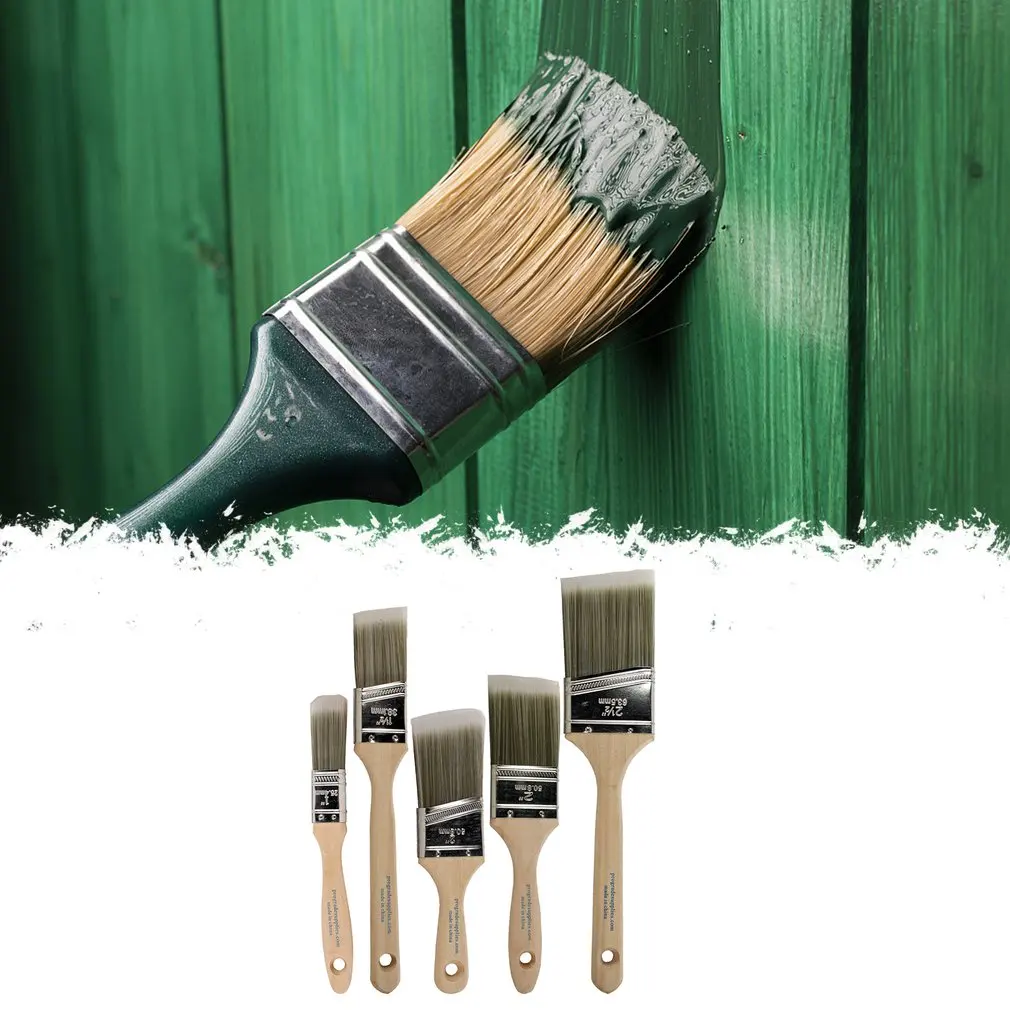 5pcs Oblique Mouth Brushes for Furniture Painting Brush Set for Paint Stains Varnishes Acrylic and Oil Brushes Paint Brushes
5pcs Oblique Mouth Brushes for Furniture Painting Brush Set for Paint Stains Varnishes Acrylic and Oil Brushes Paint Brushes