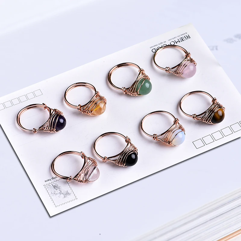 1PC Lovely fashion natural crystal ring rose quartz amethyst jewelry quartz crystal party jewelry DIY gift couple jewelry
1PC Lovely fashion natural crystal ring rose quartz amethyst jewelry quartz crystal party jewelry DIY gift couple jewelry