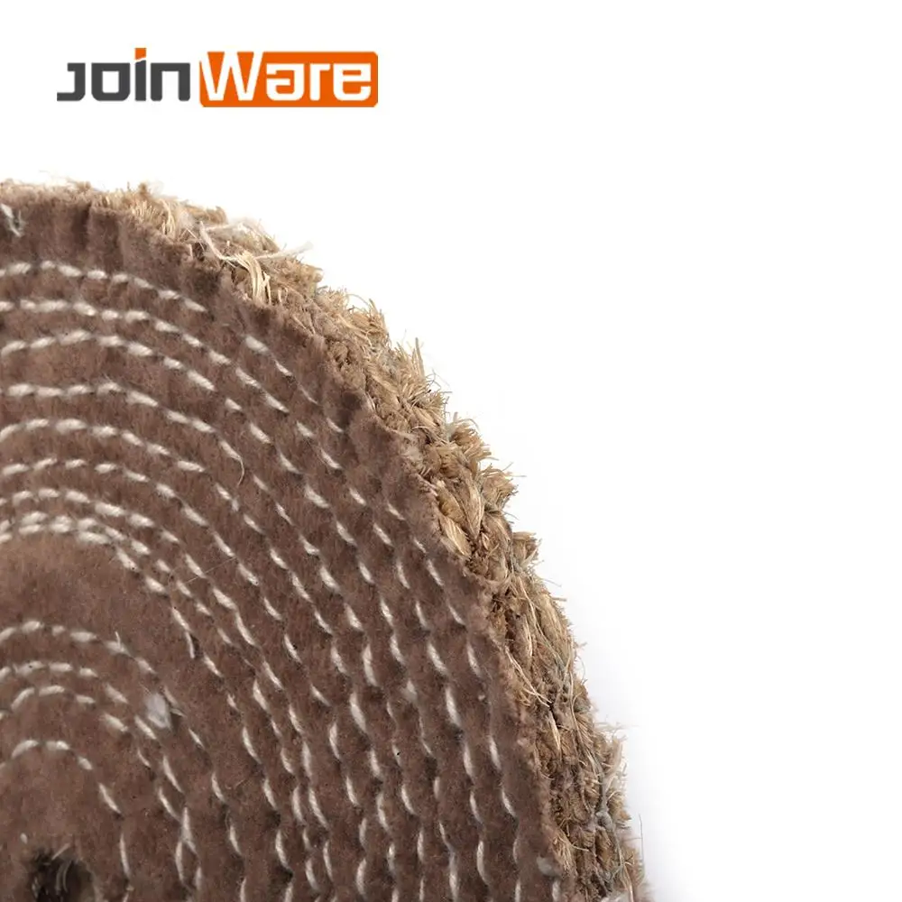 10Pcs/Set 150mm Sisal Buffing Wheel Polishing Pad for Stainless Steel Metal Polishing Tool
10Pcs/Set 150mm Sisal Buffing Wheel Polishing Pad for Stainless Steel Metal Polishing Tool