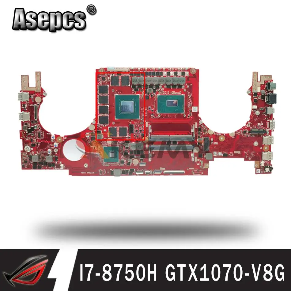 Akemy GL703GS laptop motherboard with I7-8750H GTX1070-V8G For ASUS ROG STRIX GL703GS GL703G S7BS notebook motherboard mainboard
Akemy GL703GS laptop motherboard with I7-8750H GTX1070-V8G For ASUS ROG STRIX GL703GS GL703G S7BS notebook motherboard mainboard