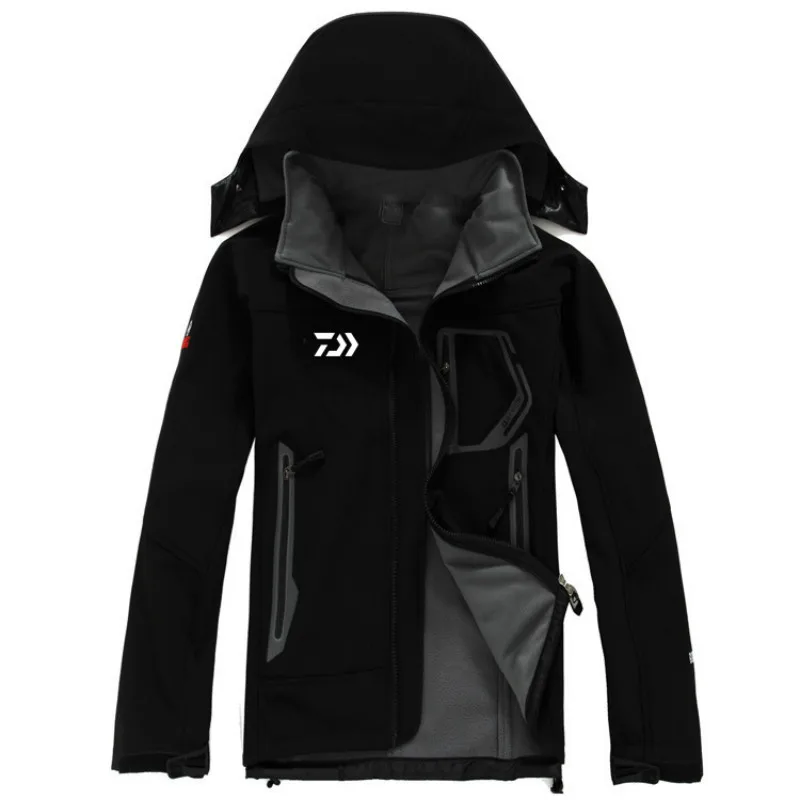 2020 New Daiwa Fishing Jacket Autumn Winter Fleece Warm Hiking Camping Fishing Clothing Men Waterproof Hooded Fishing Clothes
2020 New Daiwa Fishing Jacket Autumn Winter Fleece Warm Hiking Camping Fishing Clothing Men Waterproof Hooded Fishing Clothes