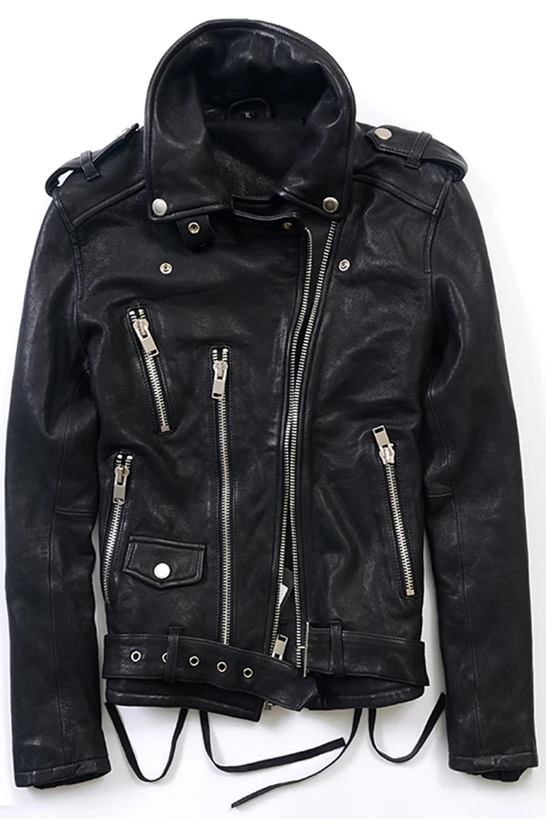 2021 women's motorcycle with belt zipper slim fit sheepskin fashion leather coat women lady's biker jacket black
2021 women's motorcycle with belt zipper slim fit sheepskin fashion leather coat women lady's biker jacket black