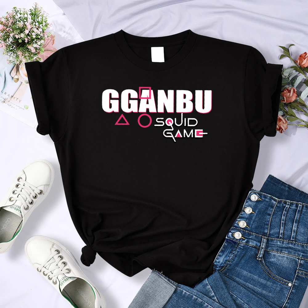 Squid Game Print T Shirts Woman Spring Summer Cotton Clothing New Crewneck Breathable Streetwear Fashion Brand Woman Tshirt
Squid Game Print T Shirts Woman Spring Summer Cotton Clothing New Crewneck Breathable Streetwear Fashion Brand Woman Tshirt