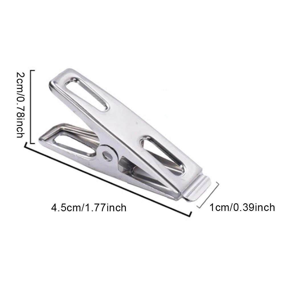 Stainless Steel Durable and Practical Pegs Suitable for Small and Medium-Sized Clothes Drying Clips Pins Clamps 40pcs
Stainless Steel Durable and Practical Pegs Suitable for Small and Medium-Sized Clothes Drying Clips Pins Clamps 40pcs
