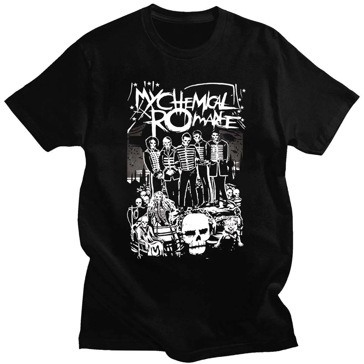 14 Color My Chemical Romance Mcr Dead New T-Shirt Black Parade Punk Emo Rock Summer T Shirt New 2021 Summer Fashion Top Tee EU
14 Color My Chemical Romance Mcr Dead New T-Shirt Black Parade Punk Emo Rock Summer T Shirt New 2021 Summer Fashion Top Tee EU