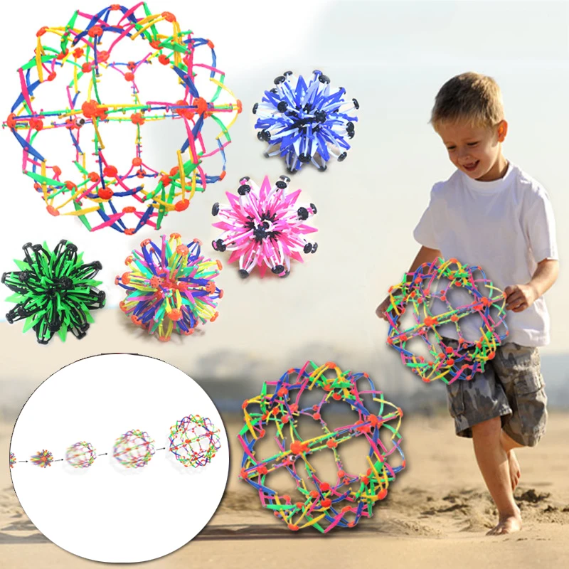 Magic Telescopic Blossom Ball Shrink Expand Stress Reliever Juggling Toy Balls Baby Throw and Catch Gifts Sphere Funny Kids Toys
Magic Telescopic Blossom Ball Shrink Expand Stress Reliever Juggling Toy Balls Baby Throw and Catch Gifts Sphere Funny Kids Toys