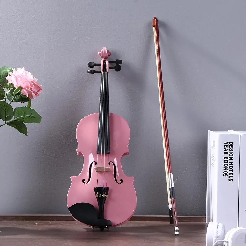 1/8 Splint Bright Acoustic Violin Basswood Body Back Side Plate Maple Head Fiddle with Rosin Box Case Bow Muffler Kits
1/8 Splint Bright Acoustic Violin Basswood Body Back Side Plate Maple Head Fiddle with Rosin Box Case Bow Muffler Kits